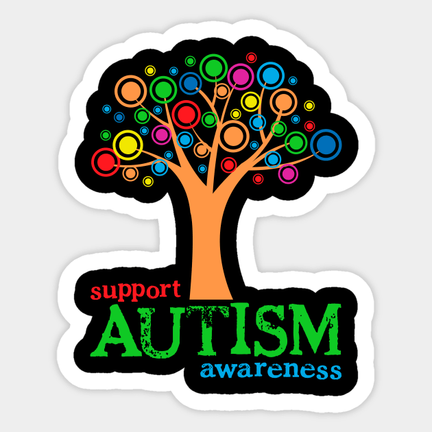 Support Autism Sticker by b34poison